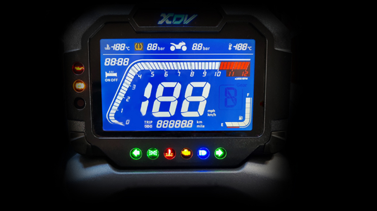 Daytona Virtus 300: Με ανεστραμμένο πιρούνι KYB και φρένα J.Juan